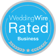 Wedding wire rated business logo
