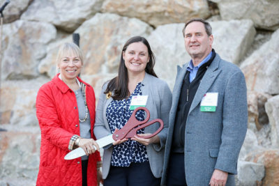 The Ramble ribbon cutting
