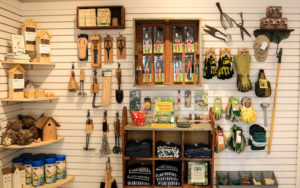 The tools section of the Garden Shop includes a variety of different tools.