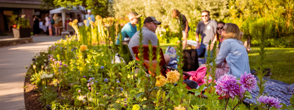 Visitors enjoying Thursday Summer Evenings