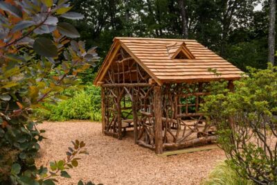 The new Curiosity Cottage in in the Ramble.