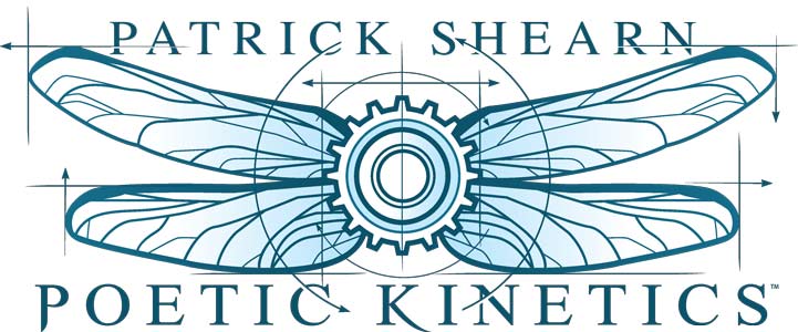Patrick Shearn Poetic Kinetics logo