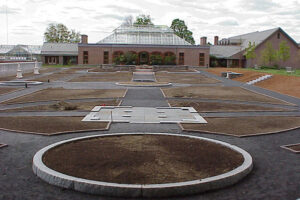 Planting and building the Garden of Inspiration, 2000