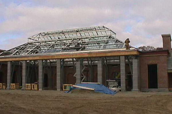 Construction of the Orangerie, 1998