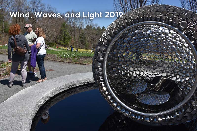 Kinetic sculpture by George Sherwood