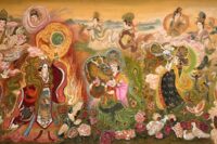 Xiang Li's watercolor Chinese Empresses painting