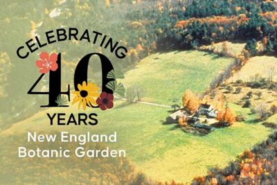 Aerial view of a 132 acre farm in Boylston Massachusetts