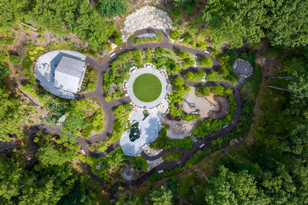 ramble-opt Aerial view of the ramble